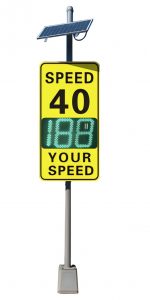 Solar LED Display Radar Speed Signs